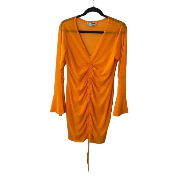 Almost Famous Mesh Sheer Swimsuit Coverup Dress Sz 2X - Picture 3 of 11